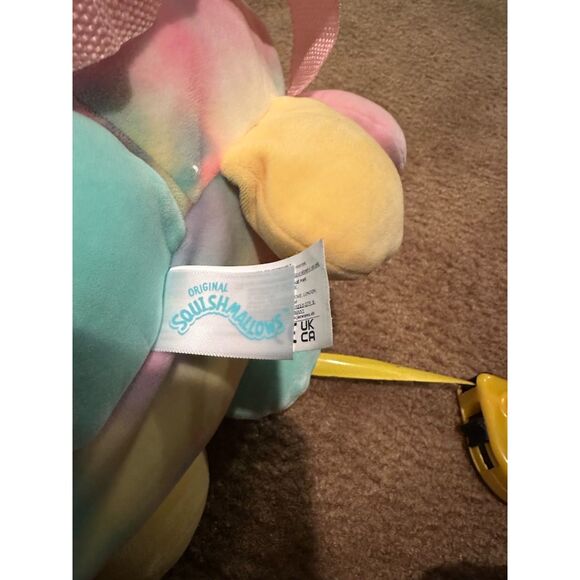 NWOT Squishmallows 12" Colorful Opal the Octopus Backpack - Picture 6 of 10